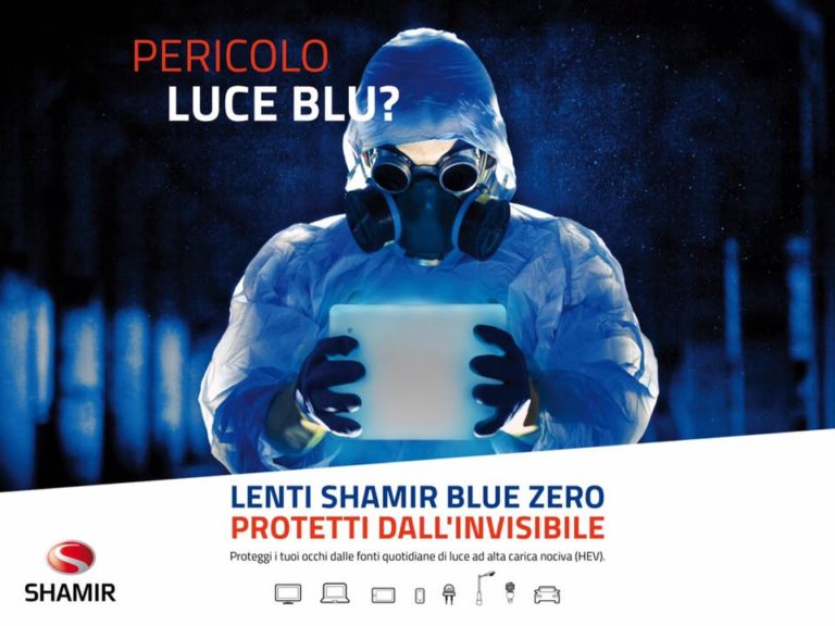 Lenti blu zero discount